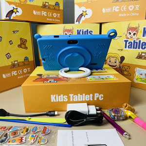 New 7 Inch <span class=keywords><strong>Android</strong></span> 7.0 Trẻ Em Máy Tính Bảng Với Pre-Cài đặt Giáo Dục Ứng Dụng Thả Thiết Kế Chống Silicone Trường Hợp Trong Kho - Product Image 5