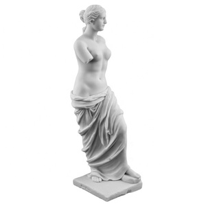 Sculpture en marbre de la déesse Vénus de Milo, corps humain en pierre - Product Image 1