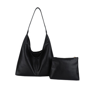 Sac fourre-tout décontracté de grande capacité Sac à provisions à motif à carreaux simple Fermeture éclair Sac à bandoulière portable en toile vierge en option - Product Image 1