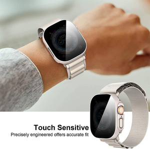 Housse de <span class=keywords><strong>protection</strong></span> avec protecteur d'écran de confidentialité pour <span class=keywords><strong>Apple</strong></span> <span class=keywords><strong>Watch</strong></span> Series 10 <span class=keywords><strong>Ultra</strong></span> 2 49mm 46mm IWatch Case - Product Image 3