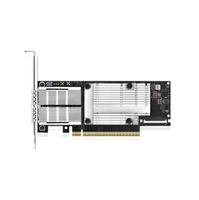 Nouvelle carte réseau double port originale NVIDIA MCX755106AS-HEAT CX-7 NDR 200 IB 200G