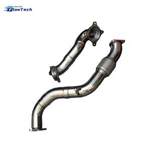 Downpipe de performance haute performance pour Honda Civic Type R FK8 2.0L K20C1, poli, soudé TIG, montage direct, pièce d'échappement - Product Image 2