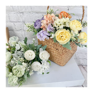 Meixue Menghuan QYY-517 de pivoine artificielle petit bouquet de pivoine nouveau produit de haute qualité usine en gros - Product Image 5