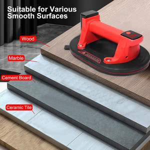 Büyük Cam Granit için Daha Büyük Kauçuk Şasi ve 260KG Taşıma Kapasitesine Sahip 10 İnç Elektrikli Manuel Vakumlu Kaldırıcı - Product Image 5