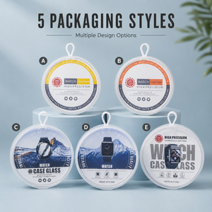 Boîte d'emballage en plastique transparente ronde de qualité supérieure et durable pour les montres <span class=keywords><strong>Apple</strong></span>, Samsung, Huawei, Xiaomi, vente en gros - Product Image 3