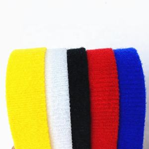 Fixação colorida Wraps Tape Double Side ajustável Voltar para trás Self-Grip adesivo gancho e laço Fastener Cable Tie Tape Strap - Product Image 3