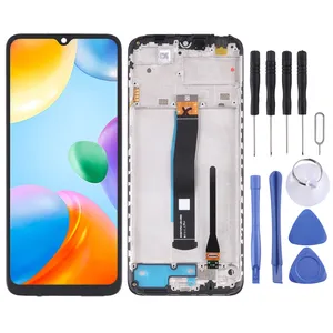 Lcd Screens Replacement Spares Parts Mobile Cell Phone Lcd Touch Screen Display with Frame for Xiaomi Redmi 10C/Redmi 10 India