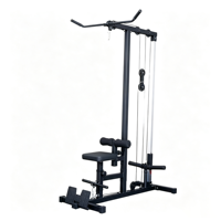 TOPTONS Station de musculation multifonctionnelle avec Lat Pulldown et Rameur