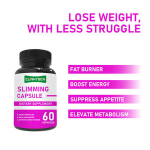 Kapsul Pelangsing Alami Berkualitas Tinggi dengan Bubuk Jahe Chlorella Suplemen Herbal Meningkatkan Metabolisme Kapsul Pembakar Lemak - Product Image 2