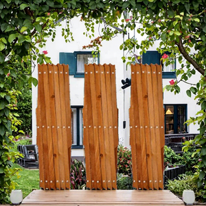 Set KANTA di 3 Tralicci Espandibili Classici in <span class=keywords><strong>Legno</strong></span> Durevole per Piante Rampicanti e Piccoli Animali, Pannello Divisorio (1,8 x 0,3 m) - Product Image 2