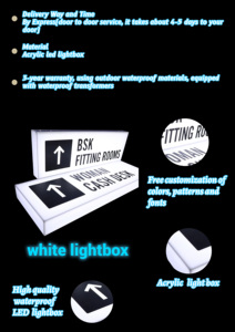 Enseigne Commerciale Lumineuse Logo d'Entreprise <span class=keywords><strong>Panneau</strong></span> Mural LED 3D Lettres Boîtier <span class=keywords><strong>Lumineux</strong></span> <span class=keywords><strong>Publicitaire</strong></span> - Product Image 3