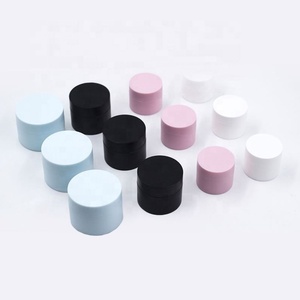 In Stock White Black Blue Pink Round <b>Empty</b> High Quality Frosted Cream <b>Jar</b> for Skin Care - Product Image 2