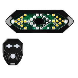 Juego de Luces Traseras para Bicicleta, Control Remoto, Recargable, con Batería, Repuestos - Product Image 1