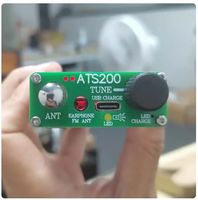 Radio toutes bandes ATS200 avec SSB et bande aérienne |   Récepteur pleine bande, dimensions 120*20*50 mm, monocanal