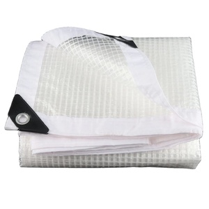 <span class=keywords><strong>Bâche</strong></span> PE étanche Pe tressée transparente 150 gsm, rideau de <span class=keywords><strong>Carport</strong></span>, offre spéciale - Product Image 1