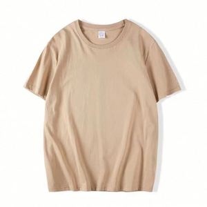 Custom White & Black Men's Cotton T-Shirts Silk Screen Printed 180g Anti-Wrinkle Eco-Friendly Breathable Regular Fit Wholesale - Product Image 5