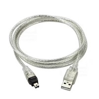 Câble adaptateur USB mâle vers Firewire IEEE 1394 4 broches mâle iLink, câble Firewire 1394 pour caméra DV SONY DCR-TRV75E, 150 cm