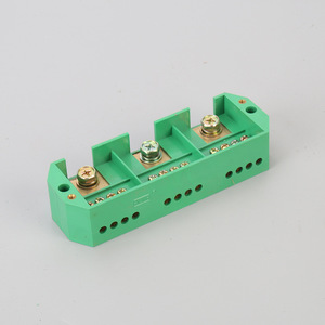 Boîtier de jonction Guan Yang triphasé trois fils pour 12 foyers, bloc de terminaison de comptage IP44 en ABS vert - Product Image 3