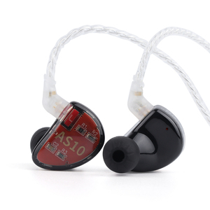 Auriculares intrauditivos estéreo HIFI <span class=keywords><strong>KZ</strong></span> <span class=keywords><strong>AS10</strong></span> 5BA de calidad superventas, auriculares de alta resolución, auriculares - Product Image 1