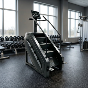 Máquina de entrenamiento HIIT con pantalla LCD inteligente, silenciosa, negra, para hoteles, apartamentos y gimnasios. - Product Image 3