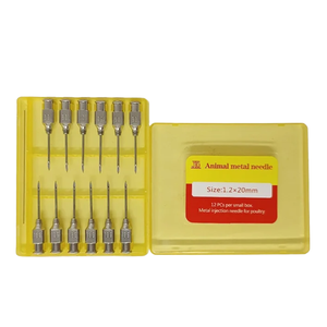 Aguja <span class=keywords><strong>de</strong></span> Inyección Veterinaria <span class=keywords><strong>de</strong></span> Acero Inoxidable 4G-35G para Jeringa Animal - Product Image 6