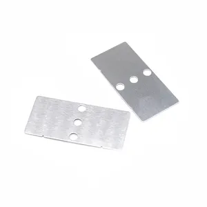 Custom Double Push Button Light Switch Plates Polished Chrome Push Button Wall Plate With Sheet Metal Stamping Service