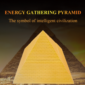 Generator Energi Piramida Orgone Fengshui Energi Kuantum Keberuntungan Gomathi Chakra Energy ECAMAZ ECM 1024C Kantor/Karir - Product Image 1