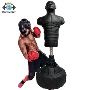 Saco de Boxeo Vertical de Arena para Gimnasio en Casa, Club Deportivo, Combate Profesional, con Pedestal de Agua de PVC Ajustable - Product Image 1