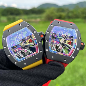 Orologio Meccanico Ultra-leggero in Fibra <span class=keywords><strong>di</strong></span> Carbonio con Quadrante Verde Motivo Lucertola, Movimento Tourbillon a Carica Manuale, Riserva <span class=keywords><strong>di</strong></span> Carica <span class=keywords><strong>di</strong></span> 48 Ore - Product Image 2