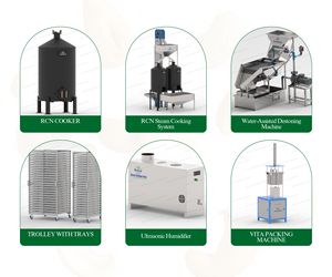 Cuiseur à noix de cajou Oscar Cashew Tech 850 kg avec cuiseur vapeur - Product Image 2