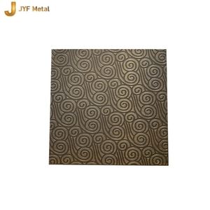 Plaque en acier inoxydable 304 gravée à motifs texturés LL226, 4x8 pieds, épaisseur personnalisée, services de découpe et de pliage décoratifs disponibles - Product Image 2