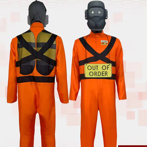 Jeu <span class=keywords><strong>d</strong></span>'<span class=keywords><strong>horreur</strong></span> pour Halloween Lethal Company Same Cosplay Costume Stage Show - Product Image 1