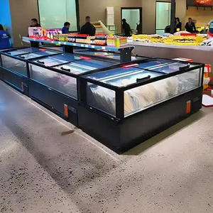 Réfrigérateur de présentation pour supermarché, congélateur horizontal, îlot de présentation pour supermarché, réfrigérateur de magasin - Product Image 2