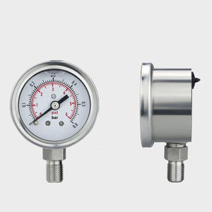 เครื่องวัดความดันสแตนเลสสำหรับเครื่องกรองน้ำความแม่นยำในการวัดสูง40 60 <span class=keywords><strong>100</strong></span> - Product Image 2