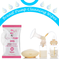 Lingettes naturelles de tire-lait pour le nettoyage des pièces en déplacement, 20 pièces, boîte de 6 lingettes pour sucette