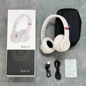 Casque sans fil Bluetooth Solo 4, circum-auriculaire, stéréo, à réduction de bruit, pour la musique et les jeux, 2024 - Product Image 3