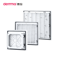 Unité de filtre à ventilateur série FB9902, boîtier ABS ignifuge, protection IP54 contre la poussière, filtre de refroidissement conforme à la norme CE pour armoire de commande
