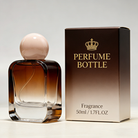 Botol Parfum Kaca Kosong 50ml Kemasan Massal Desain Polos Tanpa Logo