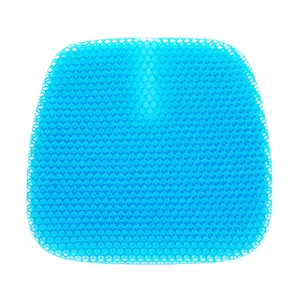 Decompress Gel Seat Cushion Breathable Honeycomb Design For Pressure Relief Back Tailbone Pain Home Office Chair Cars Decoration