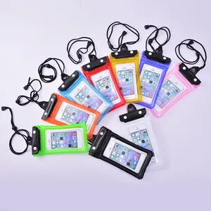 Factory Wholesale Mobile Phone Case Pouch Swimming Waterproof Phone Bag For Diving Floating