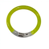 Bracelets LED clignotants multicolores, bracelets lumineux à bulles, bracelets lumineux clignotants pour décorations de fête néon, cadeaux