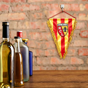 <span class=keywords><strong>Drapeau</strong></span> de club de football brodé 100% polyester pour les fans de sport, décoration murale pour les matchs, logo - Product Image 4