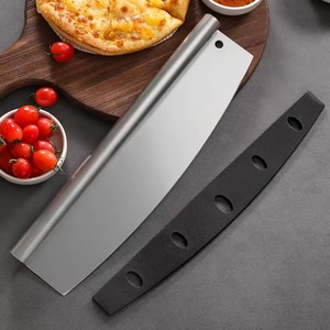 Cortador de Pizza de Acero Inoxidable de Alta Calidad con Protector de Cuchilla de PP, Cortador de Pizza Duradero, Cortador de Pizza Tipo Balancín para - Product Image 6