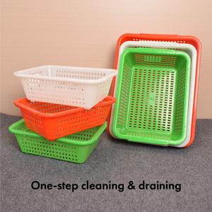 Colador de Plástico PE Ecológico Pearl River, Apto para Lavavajillas, Sin Asas, Opción de Calidad para la Limpieza de la Cocina - Product Image 1