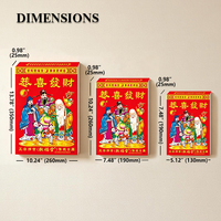 Calendario Vietnamita Personalizado 2027, 365 Días, Calendario Lunar Diario de Pared, Calendario Chino Feng Shui