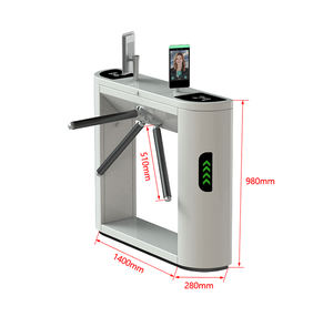 Умный контроль доступа Поворотный барьер турникет QR код карты и мобильное приложение разблокировки распознавания жгутов для научного парка/метро - Product Image 6