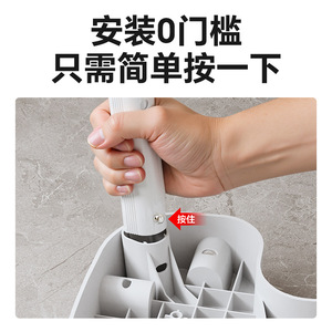 Silla de ducha antideslizante Yadecare YC534 para personas mayores y mujeres embarazadas, equipo de seguridad para el baño - Product Image 4