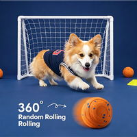 Jouet interactif intelligent pour chien Elecpet, mouvement automatique, rebondissement et rotation, matériau E-TPU, indice d'étanchéité, balle roulante active