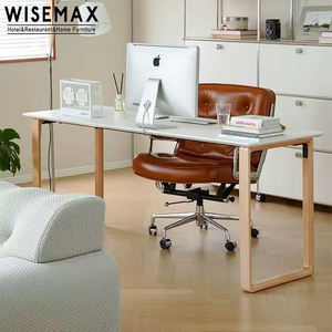 Muebles WISEMAX, <span class=keywords><strong>Mesa</strong></span> de <span class=keywords><strong>Estudio</strong></span> de Madera de Estilo Clásico para Dormitorio de Villa, <span class=keywords><strong>Mesa</strong></span> de Computadora para Oficina, para <span class=keywords><strong>2</strong></span> <span class=keywords><strong>Personas</strong></span>, para Hotel, Oficina en Casa - Product Image 5