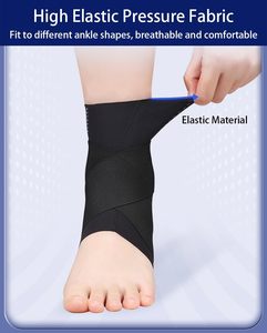 Attelle de cheville réglable pour femmes, hommes et enfants, soutien de cheville pour entorse, manchon de compression pour cheville - Product Image 5